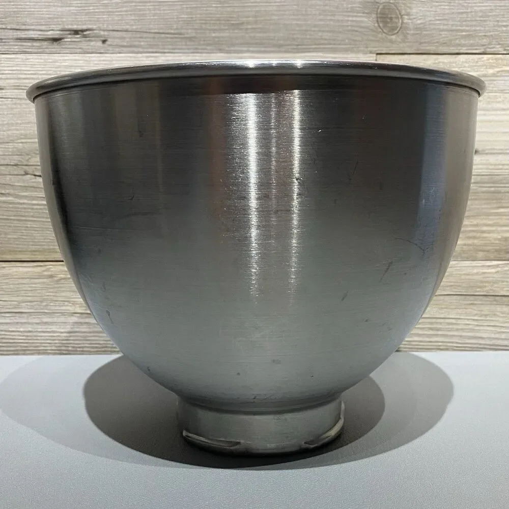 KitchenAid K45 Stainless Steel Stand Mixer Bowl Replacement 4.5 Quart Twist Lock